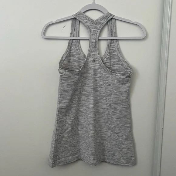 Lululemon Gray Racerback Tank Top - Picture 5 of 6